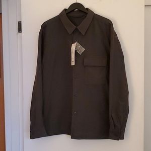 Uniqlo Grey Overshirt Jacket NWT